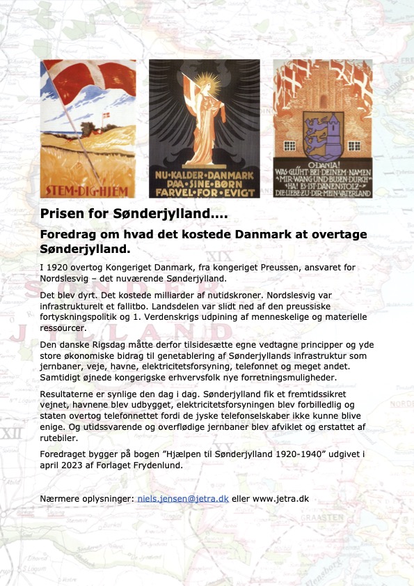 'Prisen for Sønderjylland'. Forfatter: Niels Jensen